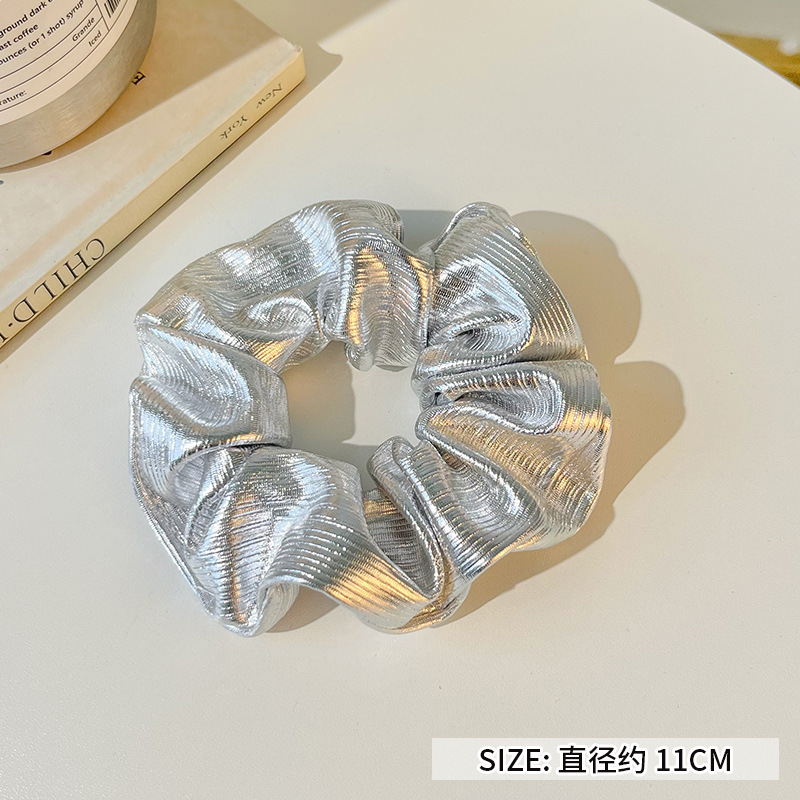 可爱红色小樱桃蕾丝大肠发圈女高级感百搭头饰扎头发大号春夏发绳|undefined