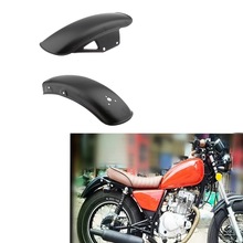 复古改装GN125太子加厚亚黑色前后挡泥板泥瓦GN太子摩托配件