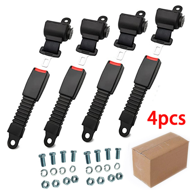 Retractable Golf Cart Ezgo Yamaha Club Car Kart Utv Automatic Two-Point Safety Belt