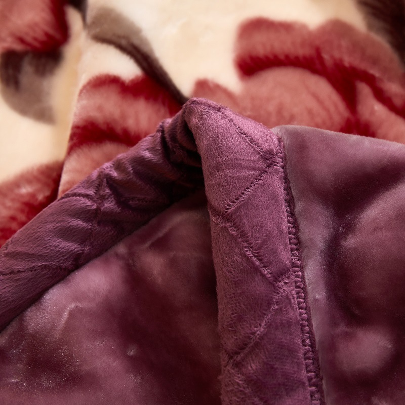 빠른 더블 레이어 두껍게 12KG RASCHEL 담요 퀼트 가을과 겨울 따뜻한 벨벳 담요 웨딩 담요 커버 담요 쿠션 퀼트