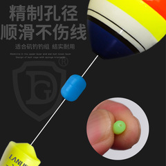 Tide fishing silicone cushion bead anti-collision bead bead casting rubber bead shock-absorbing bead bead type silicone colorful bead tide fishing