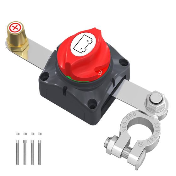 New car battery pole power-off conjoined switch car modified accessories high current power switch