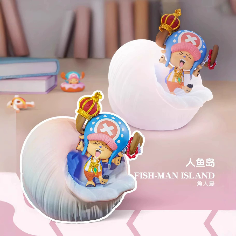 Настоящий пират Тони Тони Чоппер ночник серия Blind Box теги трендовая игрушка настольные украшения оптом подарки