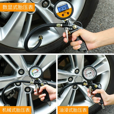 Air pressure gauge/tire pressure gauge — Counting Display Inflation Gauge Wholesale