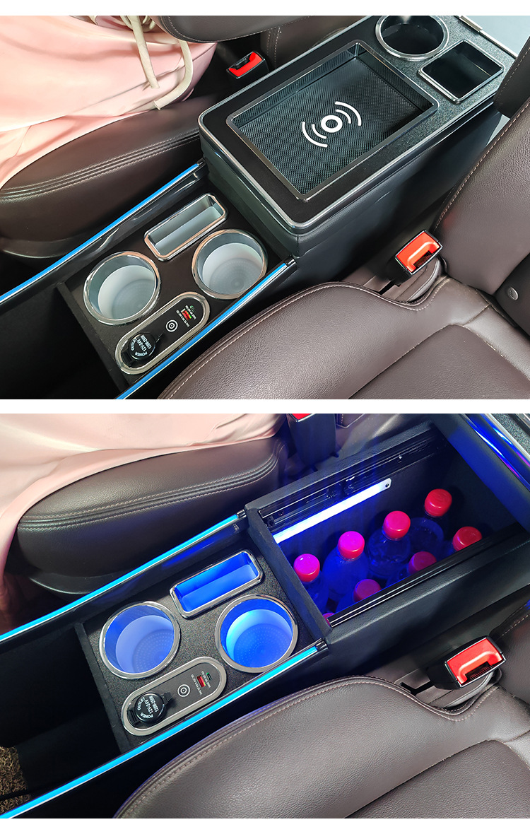 Suitable for Toyota Noah/Voxy Central Armrest Box 70 Series 80 Series 90 Series 95 Series Storage Box Console