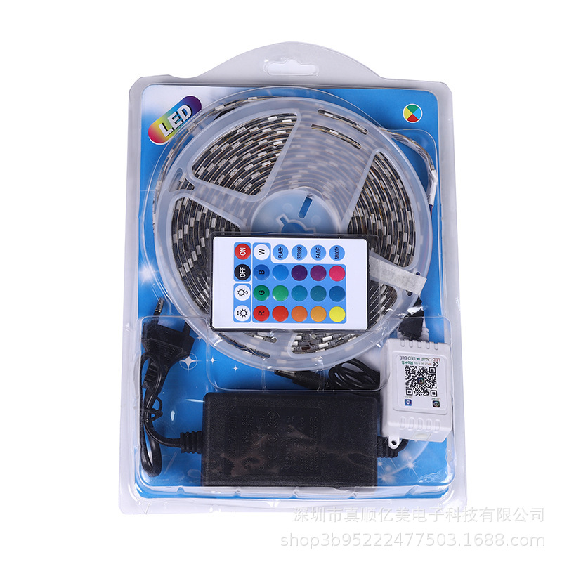 5050RGB54 lámpara 12v controlador Bluetooth caja de absorción