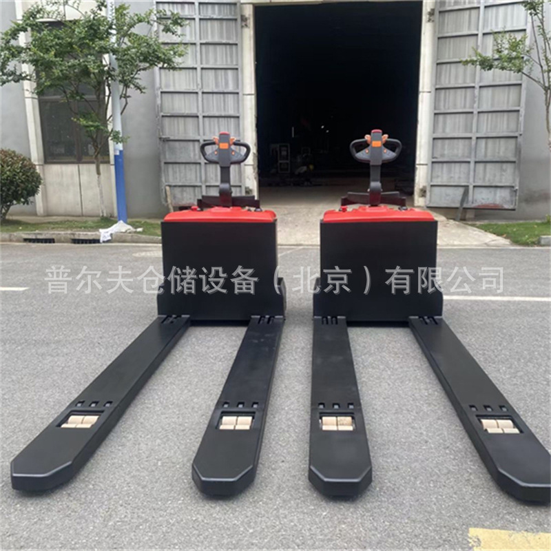 非标电动搬运车加长叉腿电动叉车电动搬运车地牛拖车托盘车