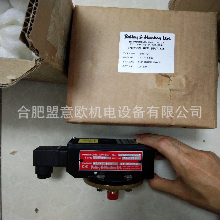 BAILEY&MACKEY压力开关 BAILEY&MACKEY变送器BAILEY&MACKEY压力表