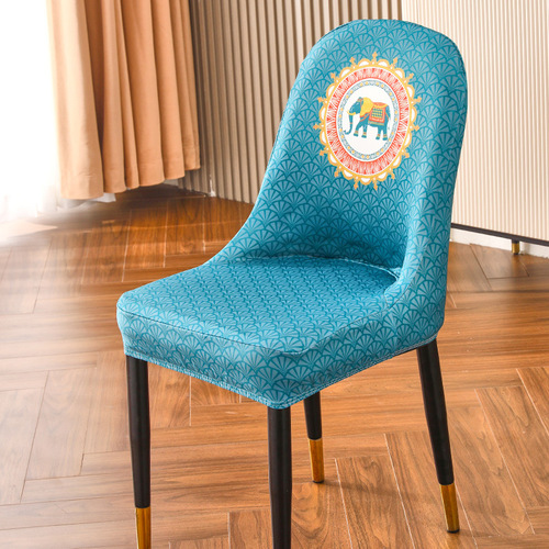 Premium Nordic Arc Chair Cover, Lightweight Luxury Minimalist Full Coverage Thick Four-Season Universal Chair Cover with Backrest, Home Chair Cushion