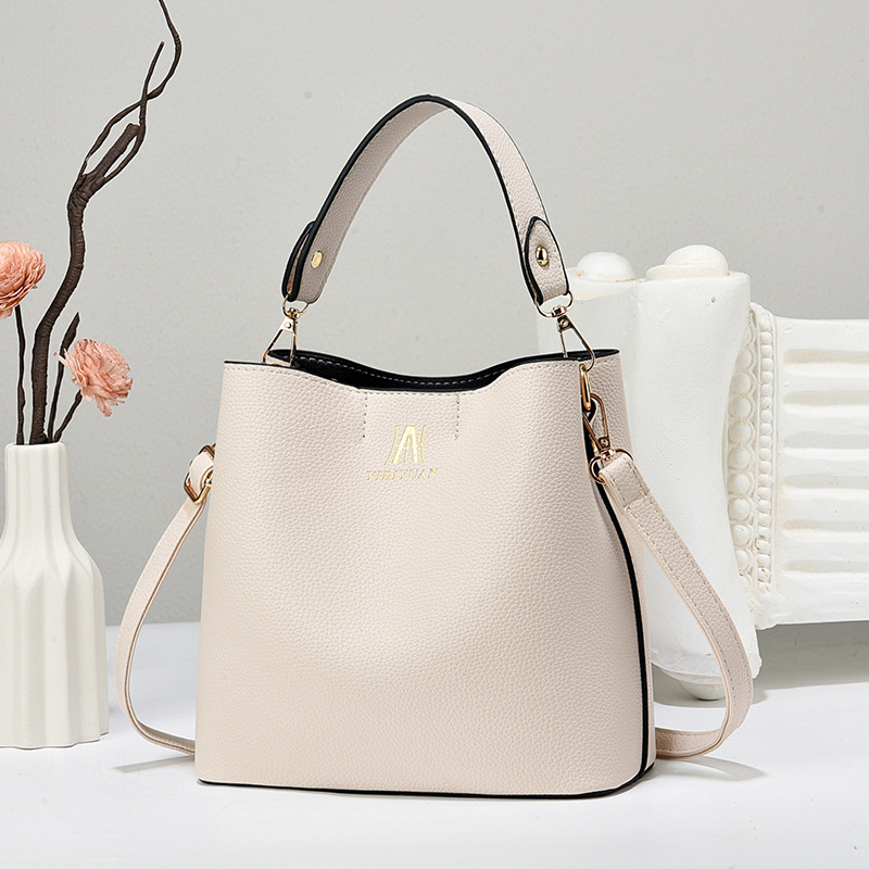 Bolso de cubo bolso de textura bolso de mano de gran capacidad bolso de mensajero de hombro comercio exterior Taizhou bolso de mujer al por mayor transfronterizo bags