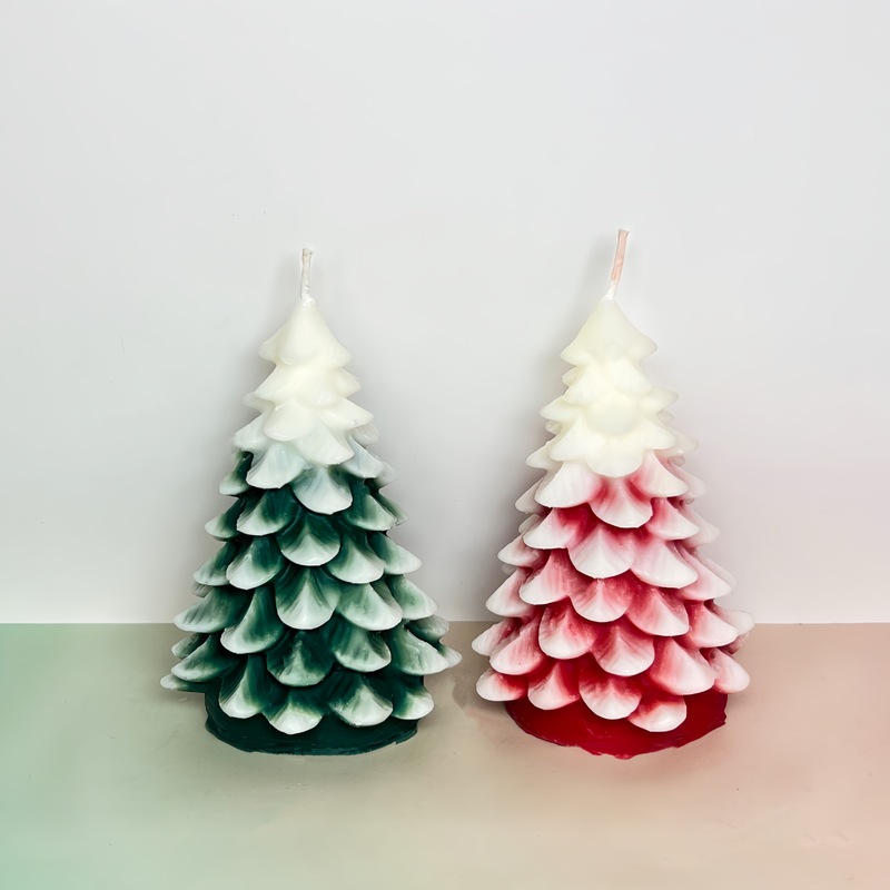 クリスマスツリーキャンドルクリスマスオーナメントギフトキャンドルクリスマスデコレーションキャンドルギフトボックスお土産クロスボーダー卸売|undefined
