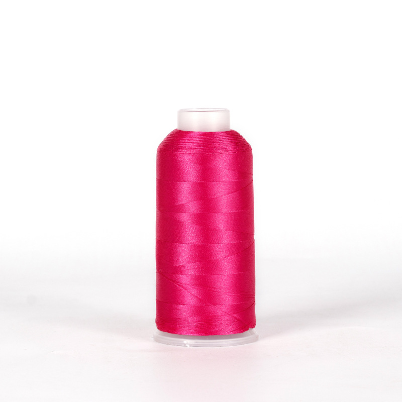 아이스 실크 술 라인의 로즈 레드 2 가닥