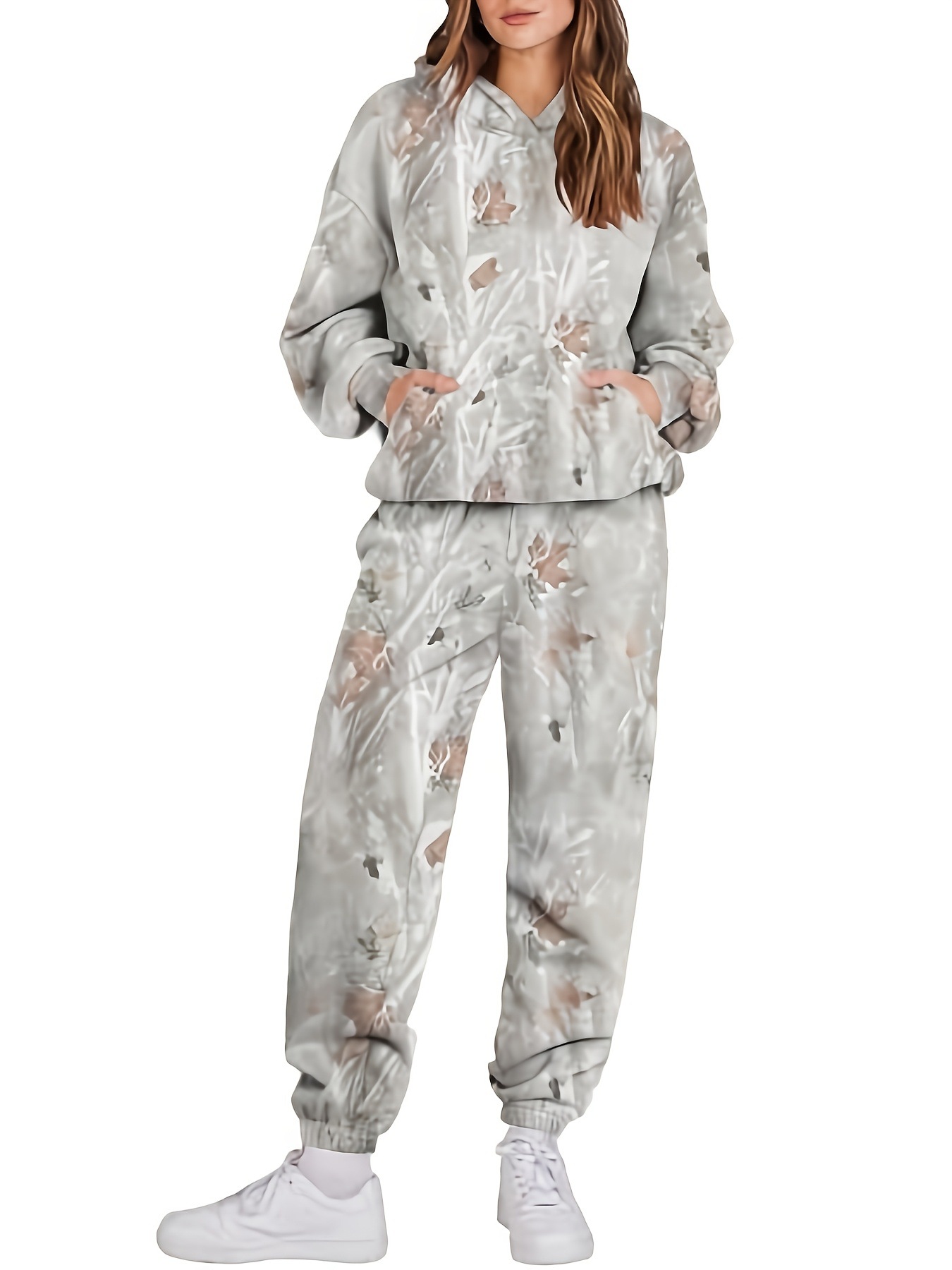 Conjunto Deportivo para Mujer de Poliéster y Elastano con Estampado Digital