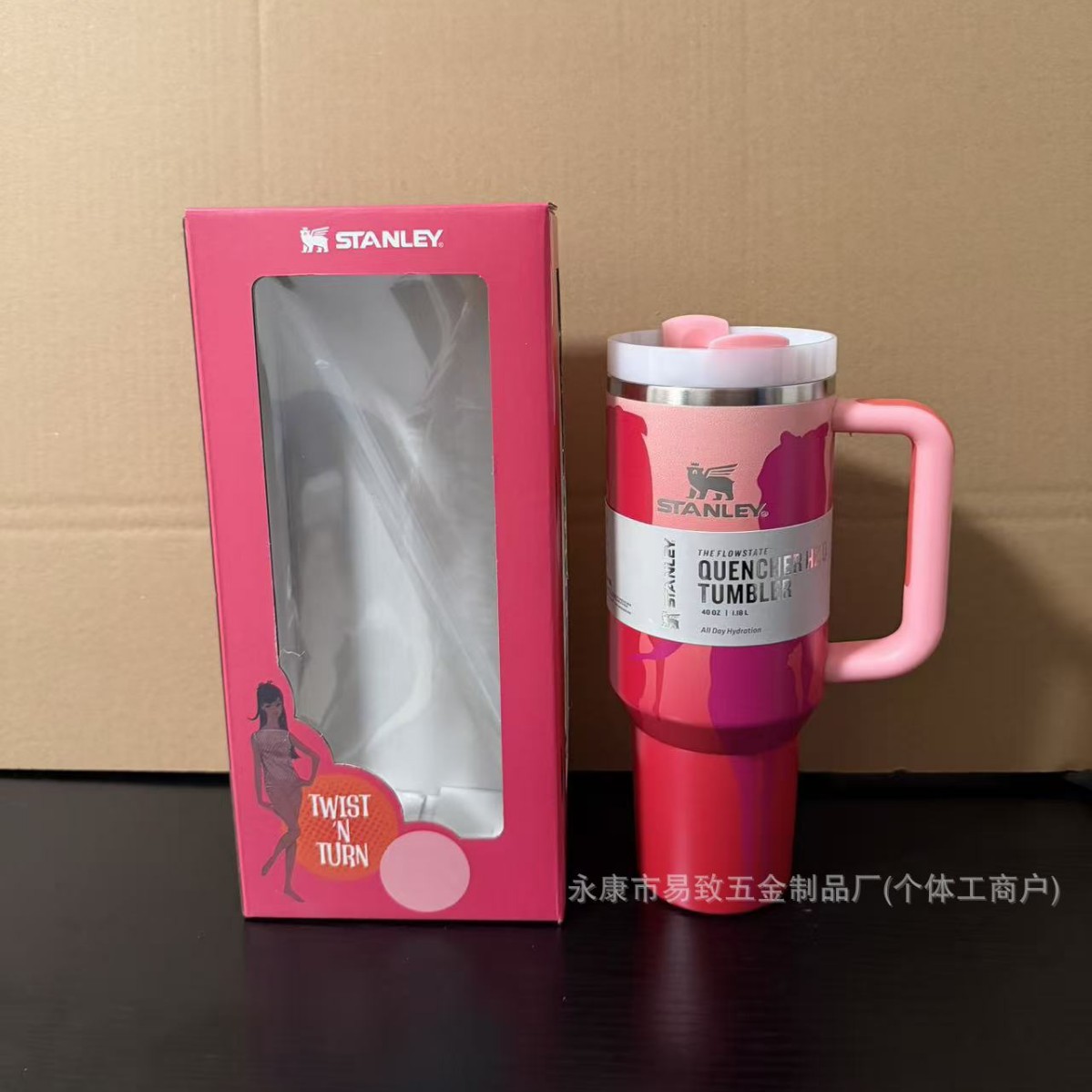 Vaso térmico Stanley Barbie 40 oz de acero inoxidable image 7