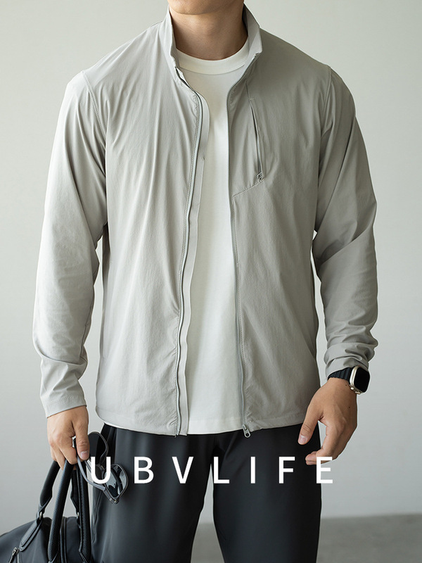 【UPF50防水】軽量化速乾通気コート男2025夏四面弾アウトドアスポーツジャケット|undefined