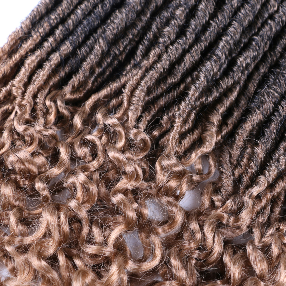 Extension per capelli Treccia senza fibre chimiche Extension per capelli intrecciati all'uncinetto Parrucche Locs Parrucche Trecce per capelli all'uncinetto_voghion.com