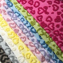 新商品の現物は反風の愛のジャカードの粒のカシミヤのハート型は花の秋冬のコートの靴の材料を切って枕の生地を抱きます。