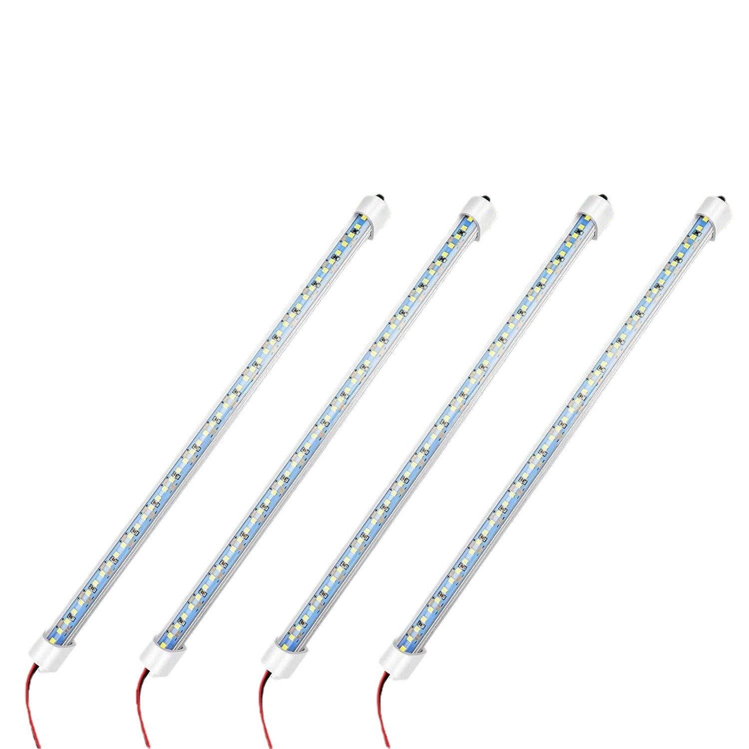 LED barra de luz de carro con interruptor con imán adhesivo cabina tronco iluminación interruptor barra de luz 4-pack RV Luz