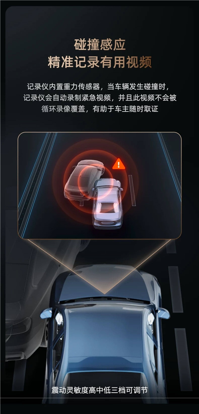 [Official Flagship] 360 Driving Recorder 2026 New Model Wire-Free Installation Car Night Vision Dual Camera G300