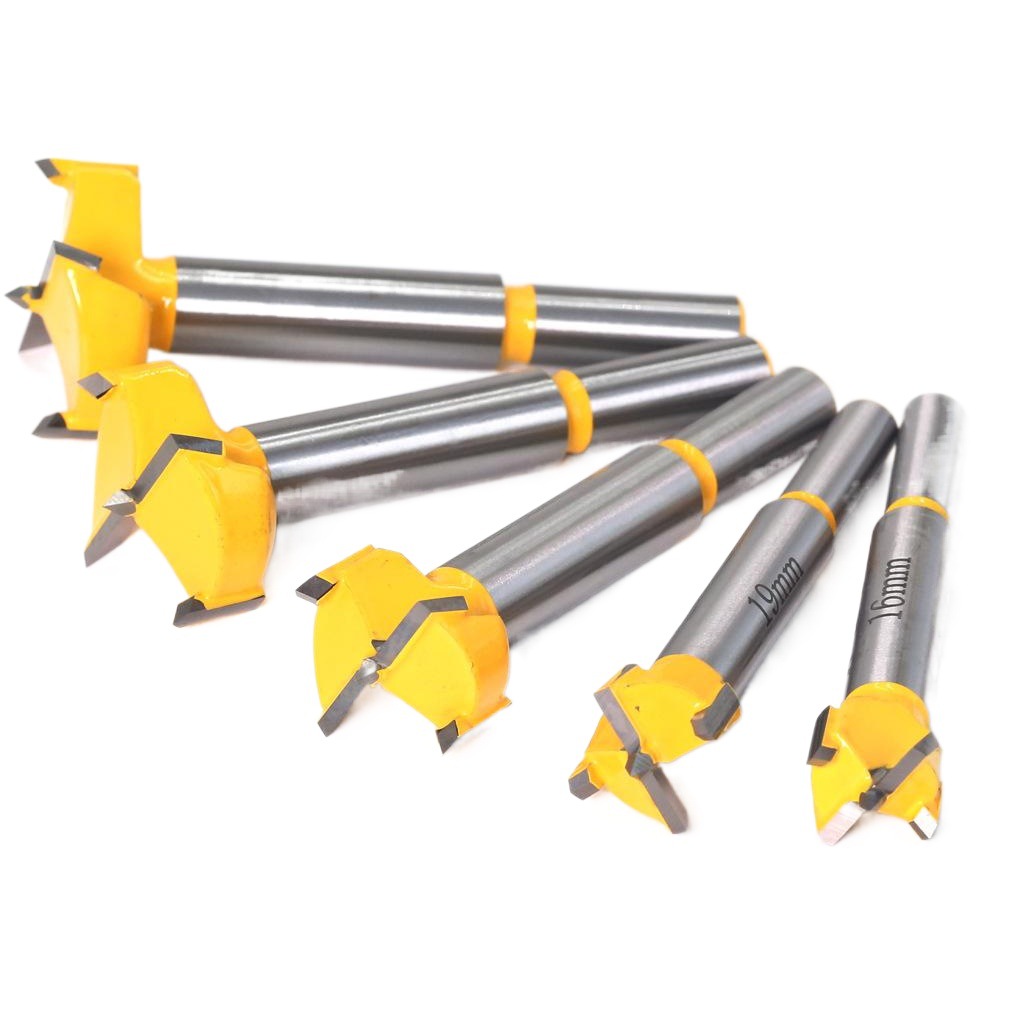 Profesional madera agujero abridor 15-100mm mano taladro madera escariado bisagra aleación madera de plástico