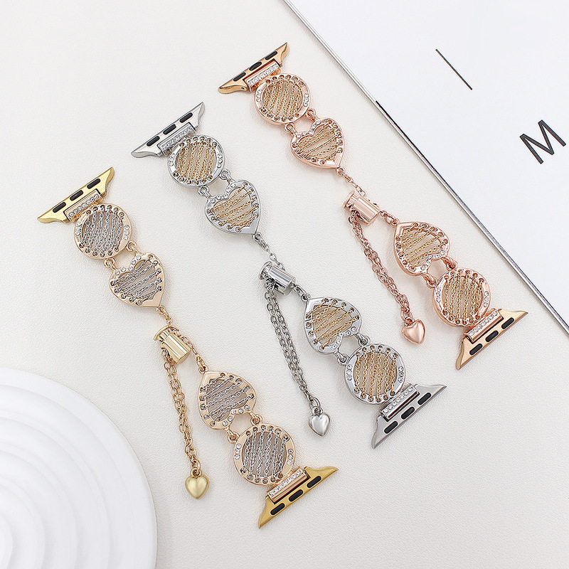 Applicable Apple Watch Zinc Alloy iwatch45678/SE Generation Smart Watch with New Bracelet Terms