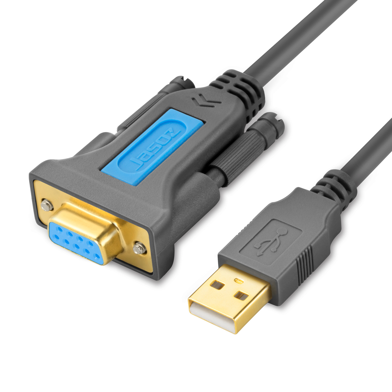 Jason USB Convert to female serial port cable USB turn RS232 Female serial line USB9 Female head Serial port line 1.5 rice