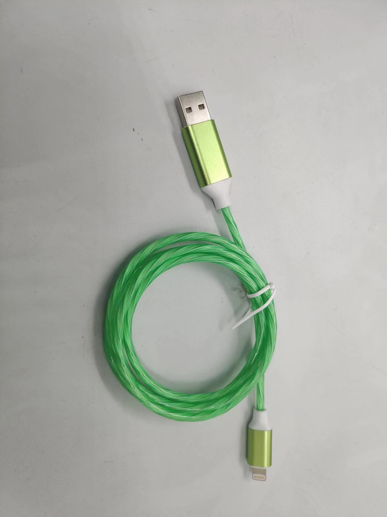 Punto de calidad cable de datos streamer pd transparente carga rápida para Huawei Apple 16 teléfono Android a juego de color al por mayor