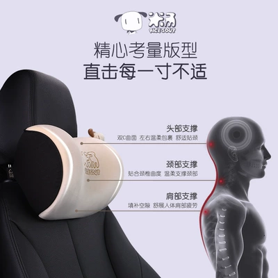 Memory Foam Cushion Car – Headrest