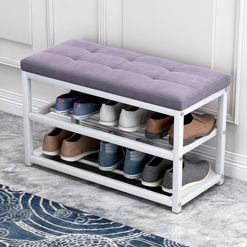 OD59 shoe changing stool home bed end shoe stool storage sofa stool rectangular rest door storage stool multi-layer