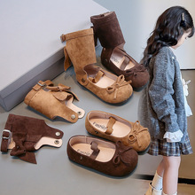 2025年春秋爆款复古玛丽珍公主鞋女宝宝软底防滑休闲鞋两用款单鞋