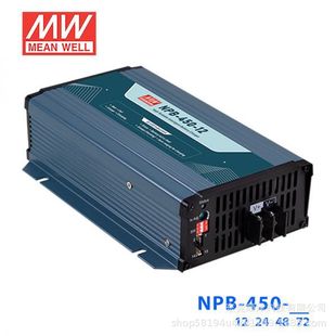 Mean Well Power Supply Npb-450-12/24/48/72V 450W Nfc 2/3-Stage Lead-Acid Lithium Battery