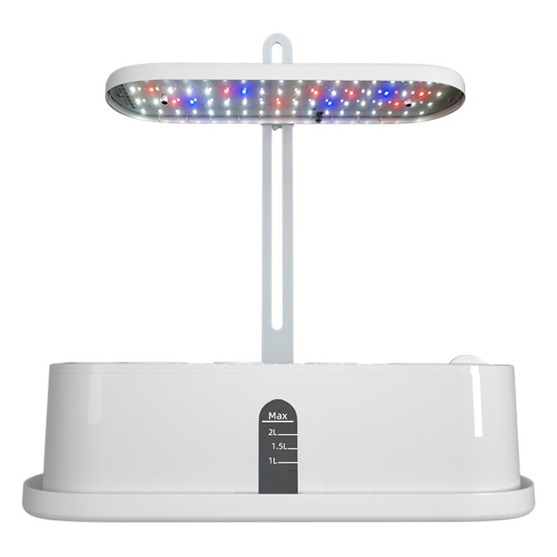 Inteligente máquina de siembra hidropónica lámpara de crecimiento de plantas de espectro completo LED interior vegetal máquina Amazon Venta caliente