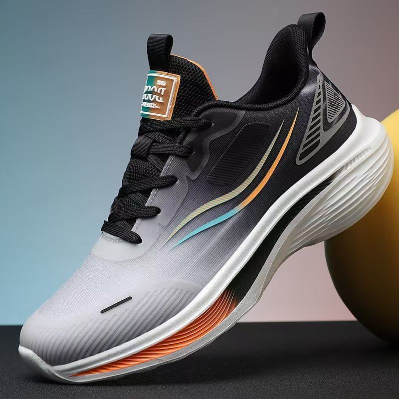 Men's Sports Shoes 2026 Autumn New Mesh Casual Sports Shoes Men's Lightweight Breathable Non-Slip Shock-Absorbing Running Shoes Men's Sports Shoes 2026 Autumn New Mesh Casual Sports Shoes Men's Lightweight Breathable Non-Slip Shock-Absorbing Running Shoes