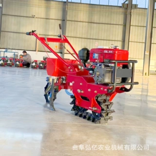 柴油水冷履带微耕机偏坡地开荒犁地机大棚扣瓣开沟玉米地松土除草