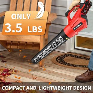 Garden Leaf Blower Export Factory Direct Sale Lithium Battery Snow Blower High Wind Power Leaf and Snow Removal Tool Rechargeable