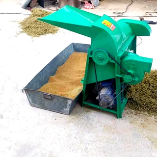 河北谷子脱粒机高粱打粒机玉米出粒机一机多用全喂入式脱粒机