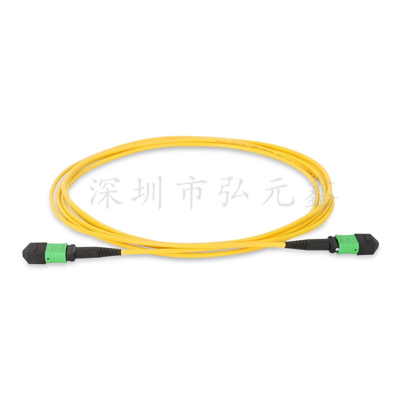 Hongyuanxin MPO-LC fiber optic jumper duplex simplex 8-core 12-core 24-core single-mode multi-mode jumper OM3/OM4