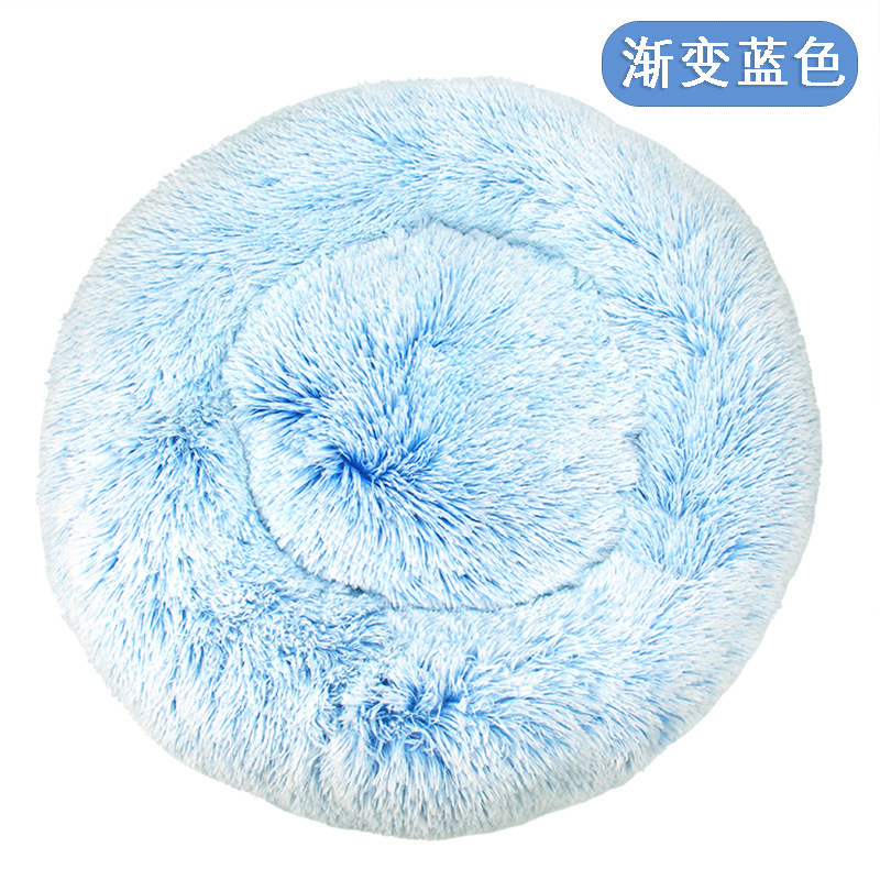狗窝猫窝长毛绒圆形宠物窝狗床冬季狗垫子宠物床宠物用品批发|undefined