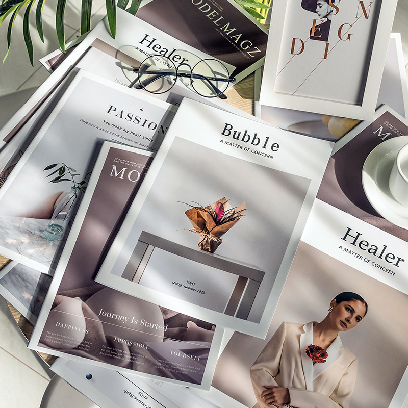 ins English Magazine Book Food Cosmetics Photography Live Photo Props Background Model Room Decoration Magazine ins English Magazine Book Food Cosmetics Photography Live Photo Props Background Model Room Decoration Magazine