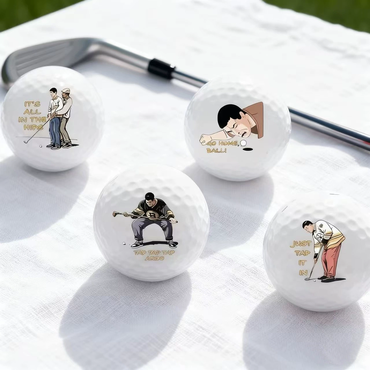 Гольф-мяч для соревнований с тремя слоями, двухслойный мяч для соревнований, двухслойный мяч для тренировок, брендирование с логотипом команды.