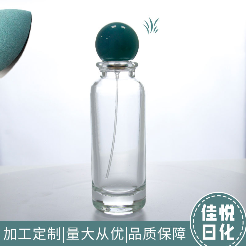 80ml马尾塞香水瓶圆塞赠品小样瓶插棒瓶 细长玻璃分装瓶