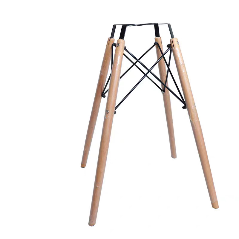 Accesorios de soporte de silla IMS mesa redonda pequeña pierna de mesa de madera sólida estante desmontable pierna de madera sólida pierna de silla de madera sólida pierna taburete pierna image 11