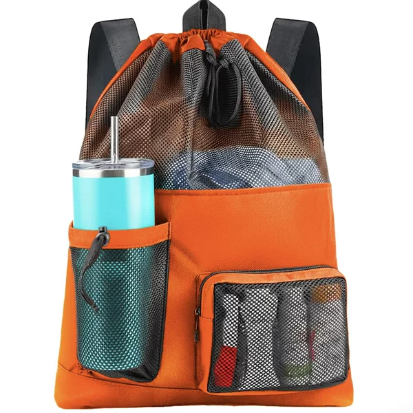 Amazon Foldable Beach Bag Multi-Pocket Swimming and Fitness Equipment Storage Bag Large Capacity Universal Gym Bag