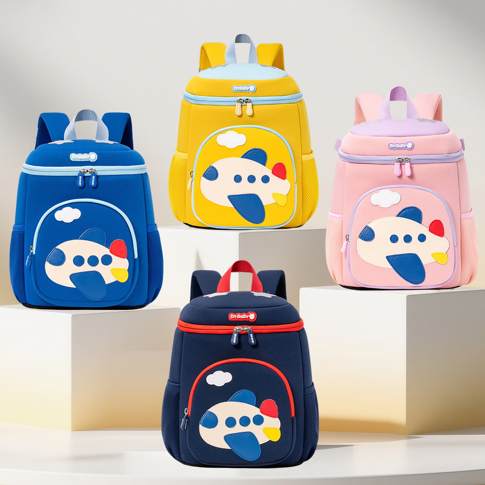 Mochila Infantil Escolar para 3 a 6 Años de Neopreno Transpirable Ultraligera