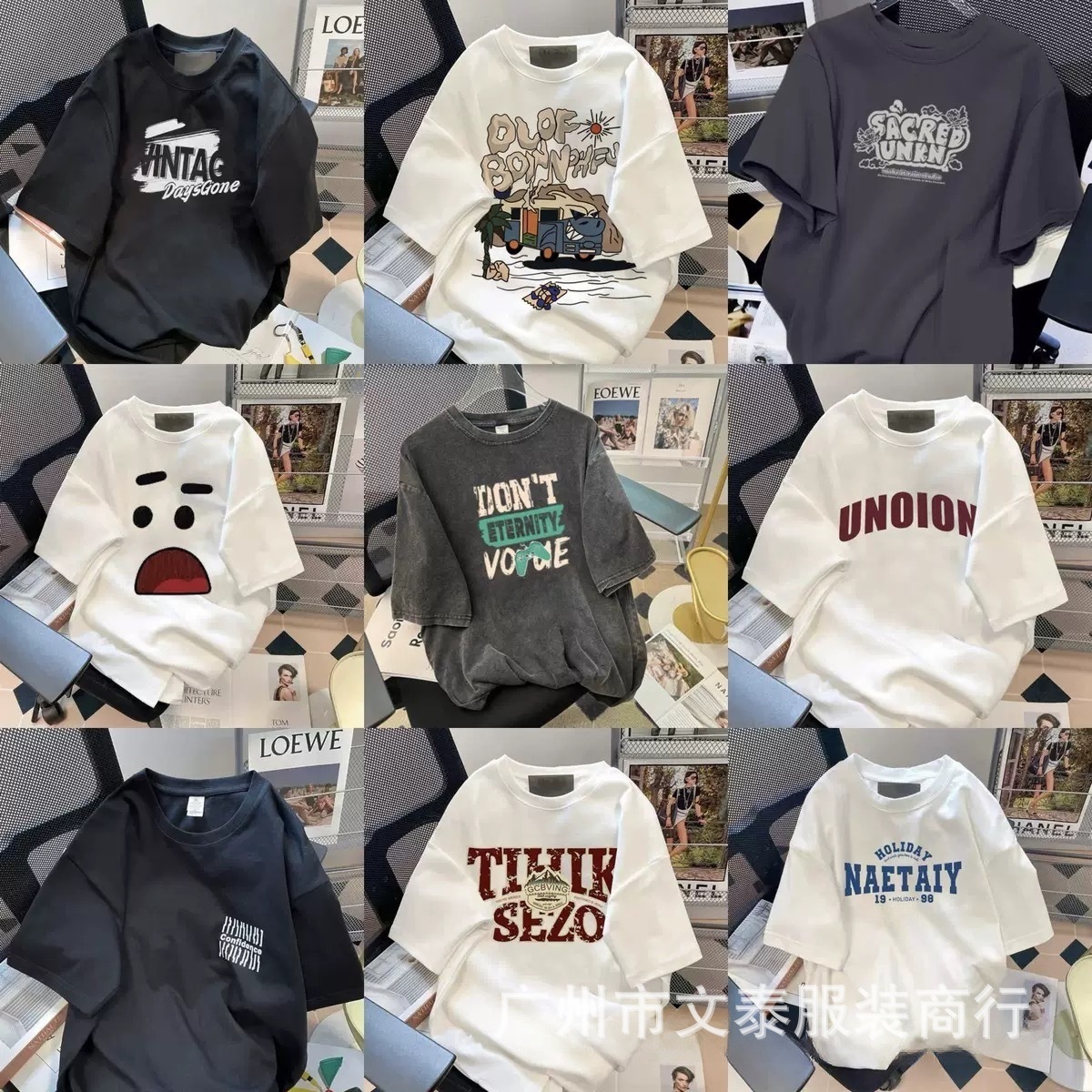 外贸厂家直销5元服装热卖新款大码男装t恤短袖1688地摊货源批发网