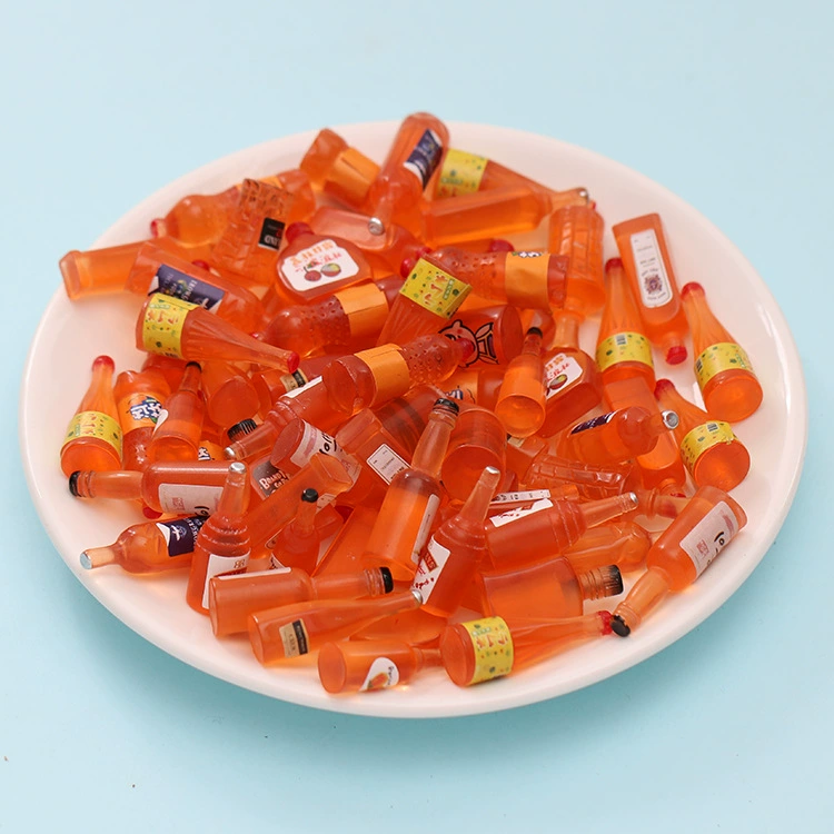 Small realistic food play, creative bottle, accessory, wholesale, handmade