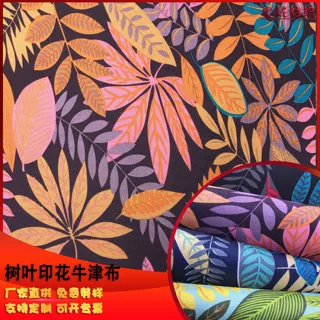 原厂定制转移500D印花加密牛津布染色箱包布帐篷沙发装饰面料