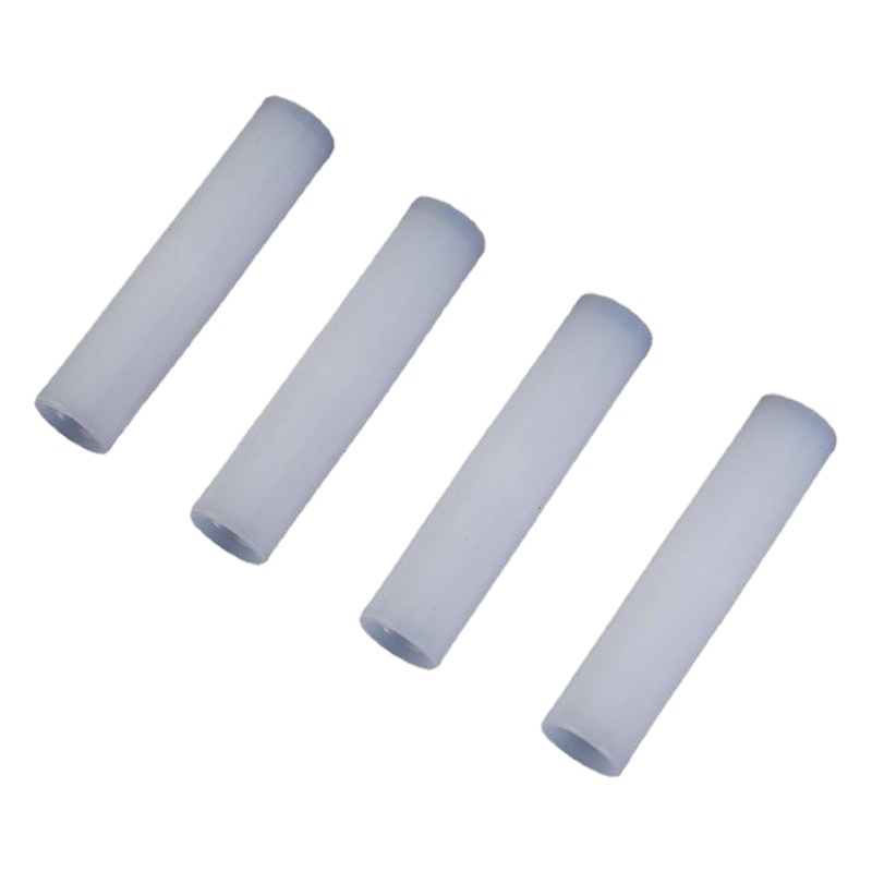 Factory supply white plastic straight-through 7.9mm glass fiber rod straight-through glass fiber rod luggage accessories