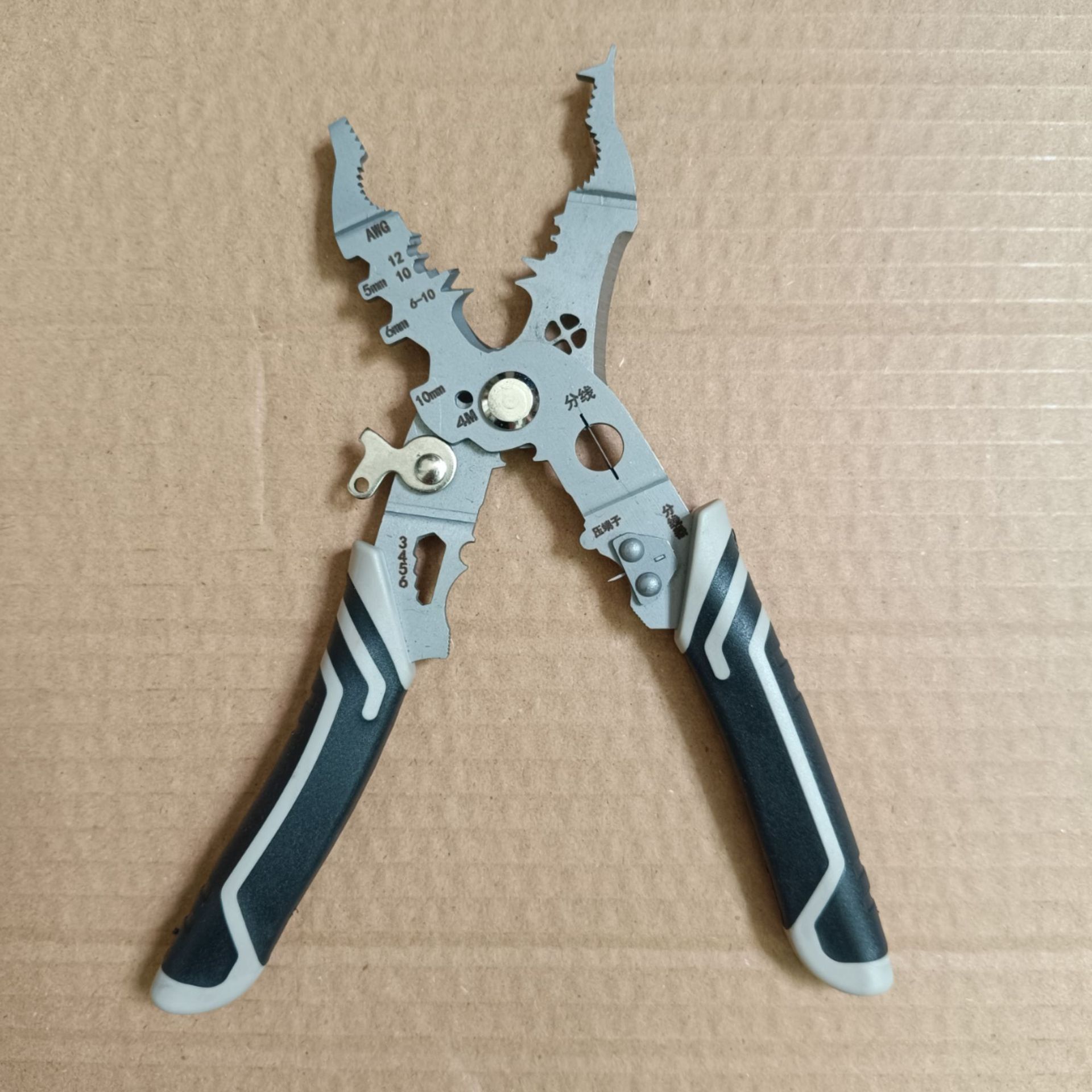 电缆剥线钳多功能电工钳扒皮压线钳电线剥皮工具剥线钳子批发