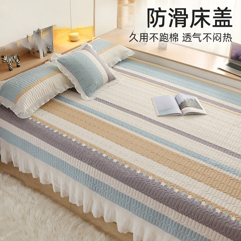 2025 nuevo juego de tres piezas de cubierta de cama 2023 nuevo estilo de cubierta de cama de algodón tatami sábana especial cubierta de kang universal para todas las estaciones